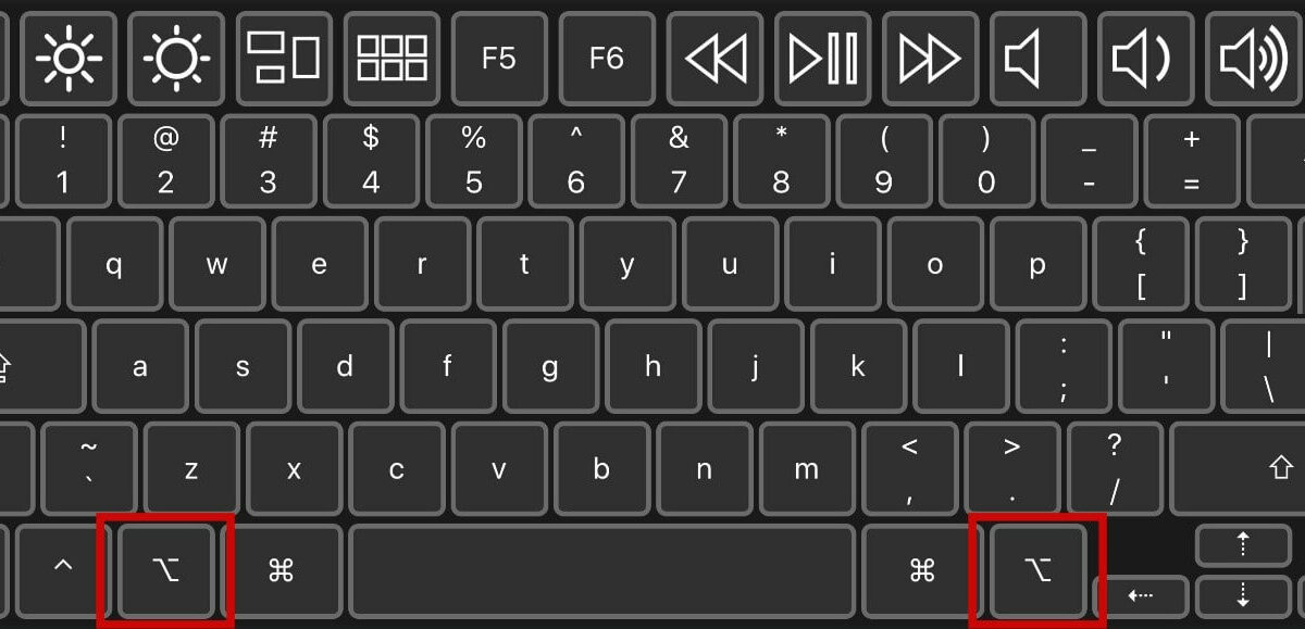 Où trouver les symboles sur clavier Mac ?