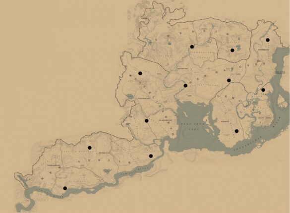 Où trouver madame Nazar Red Dead online ?