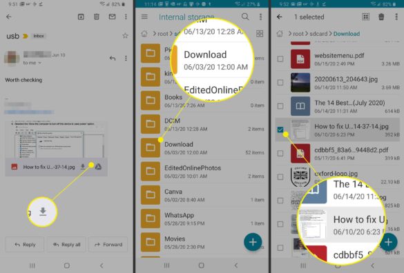Où trouver mes telechargements sur mon telephone samsung ?