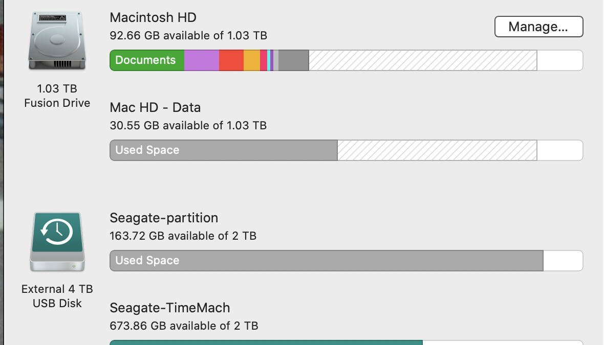 Pourquoi 2 Macintosh HD ?