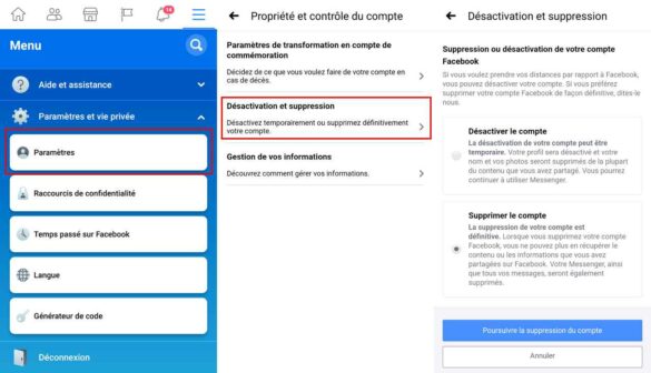 Pourquoi désactiver son compte Facebook ?