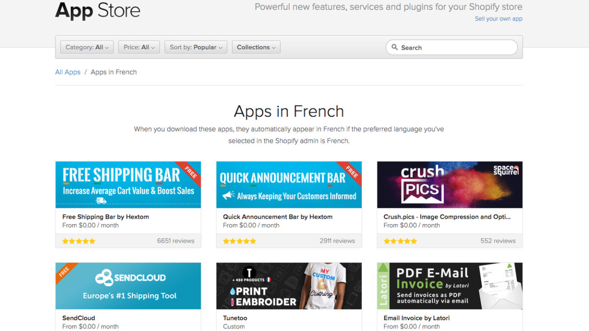 Pourquoi les applications sont gratuites ?