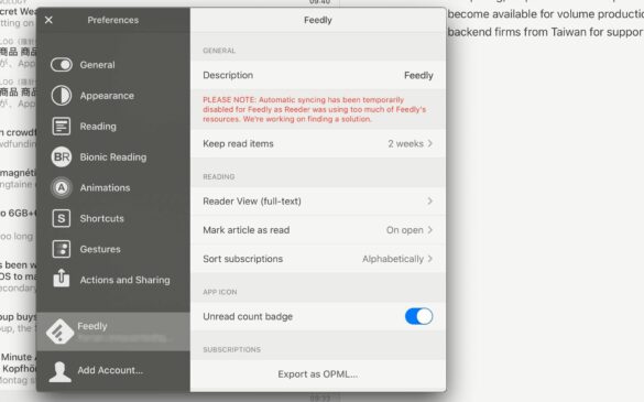 Pourquoi ma synchronisation est désactivée ?