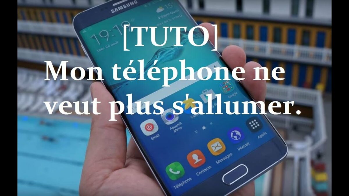 Pourquoi mon Samsung Galaxy S7 ne s’allume plus ?