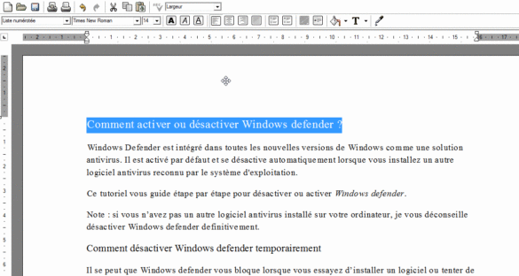 Quel application pour modifier un texte ?