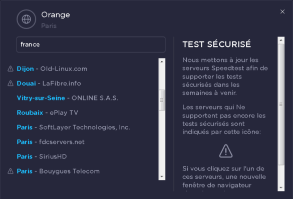 Quel est le bon débit montant et descendant ?