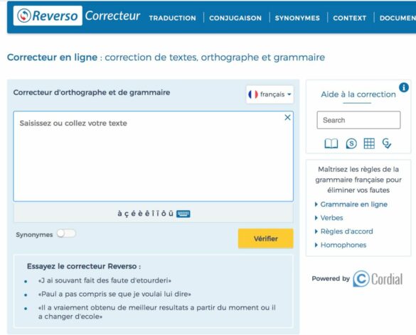 Quel est le meilleur correcteur d'orthographe gratuit en ligne ?
