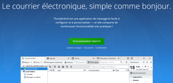 Quel est le meilleur logiciel de messagerie gratuit ?