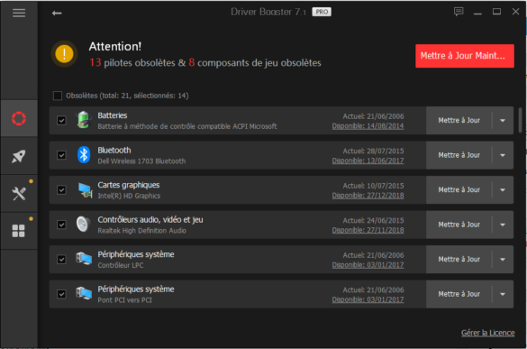Quel est le meilleur logiciel de mise à jour des drivers ?