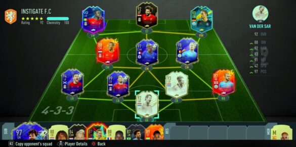 Quel est l'équipe la plus forte sur FIFA 22 ?