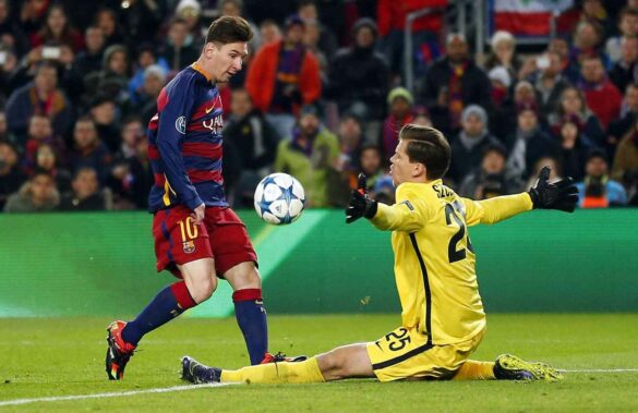 Quel joueur a marqué 5 buts en un match ?