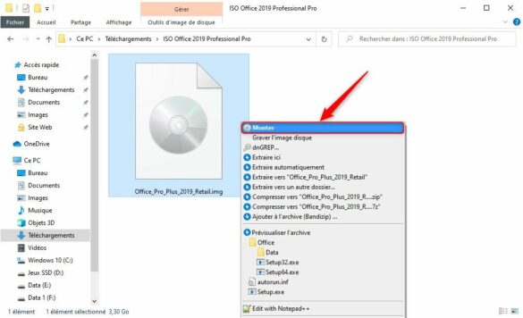 Quel logiciel pour monter image ISO ?