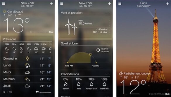 Quelle appli météo choisir ?