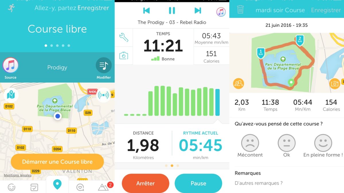 Quelle application gratuite pour courir ?