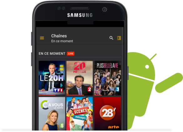 Quelle application gratuite pour regarder la TV sur Android ?