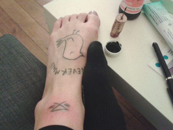 Quelle encre pour tatouage maison ?