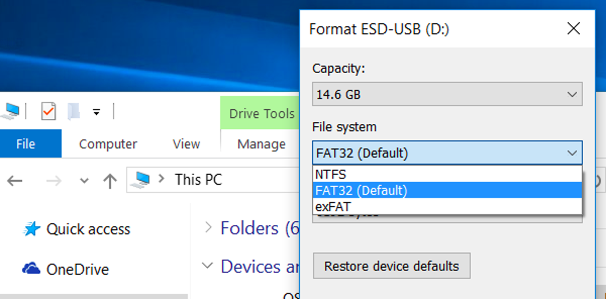 Quelle est la différence entre le format exFAT et NTFS ?