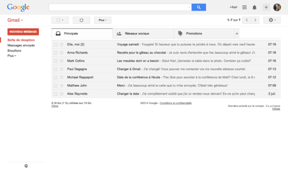 Quelle est la meilleure boite mail gratuite ?