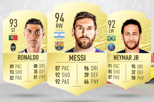 Quelle est la note de Messi dans FIFA 22 ?
