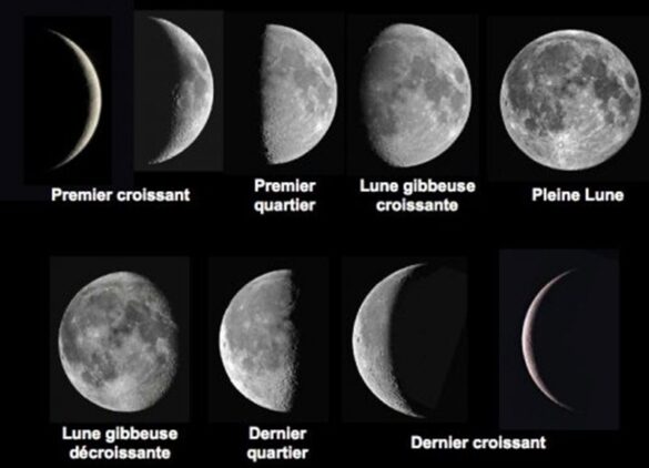 Quelle est la phase de la lune aujourd'hui ?