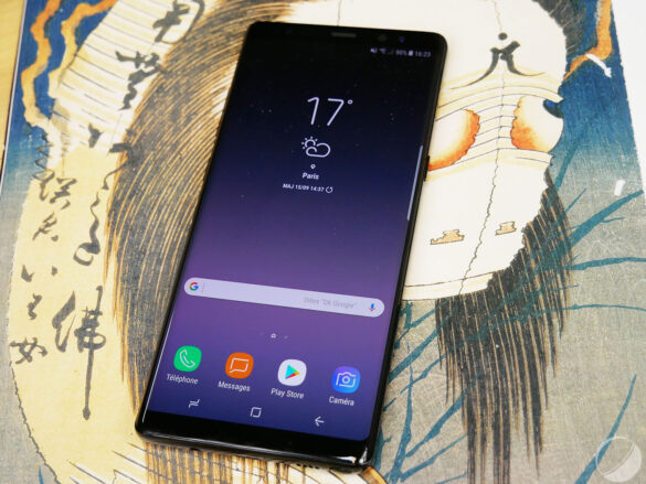 Quelle est la taille du Galaxy Note 8 ?