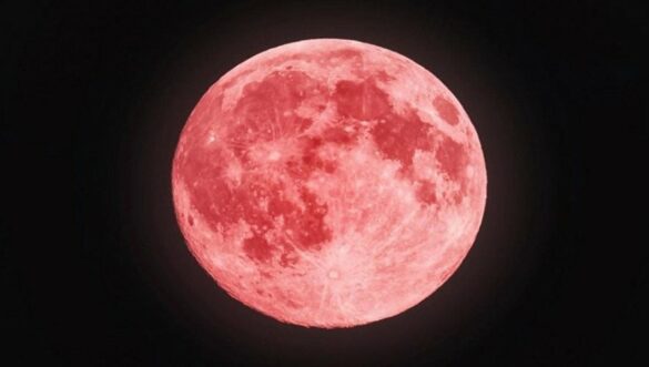 Quelle heure la lune rose 2021 ?
