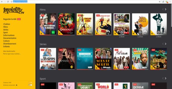 Quelles chaînes TV avec Chromecast ?