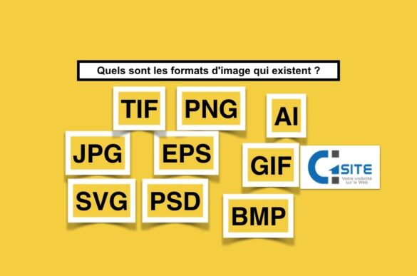 Quels sont les formats d'image ?
