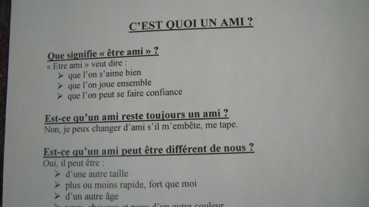 Qu’est-ce qu’un ami proche ?