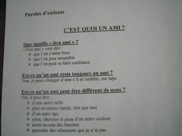 Qu'est-ce qu'un ami proche ?