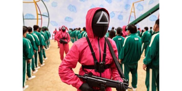 Qui est l'homme en noir dans Squid Game ?