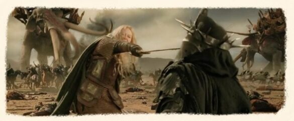 Qui tue le Roi-sorcier d Angmar dans le livre ?