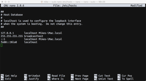 What is ETC hosts file used for?