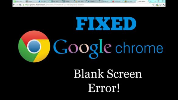 What is about blank in Google?