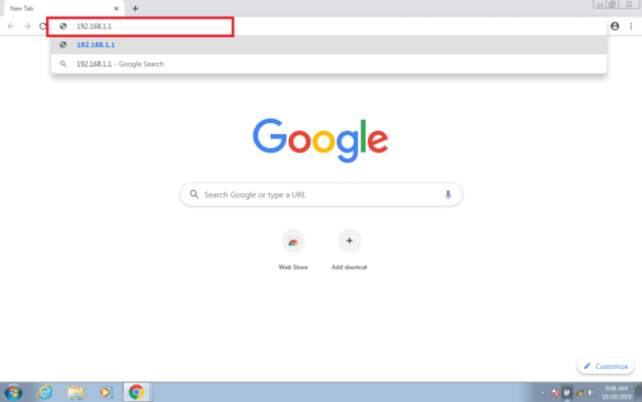 What is the 192.168 1.1 IP address?