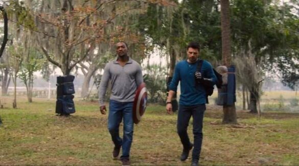 What was in the box Bucky give Sam?