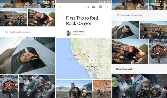 Where are my Google photo albums?