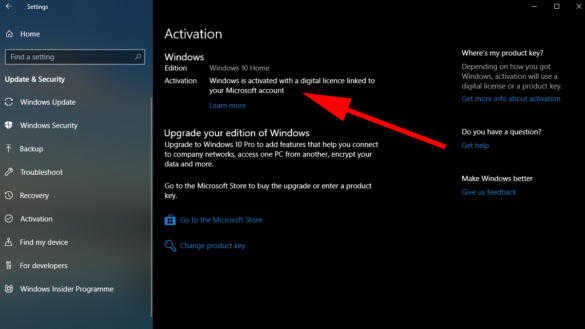 Where do I get my Windows 10 key?